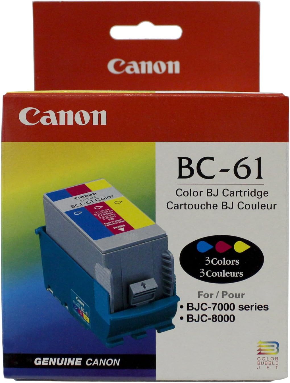 Canon BC-61 colour 270sh ink cartridge Original