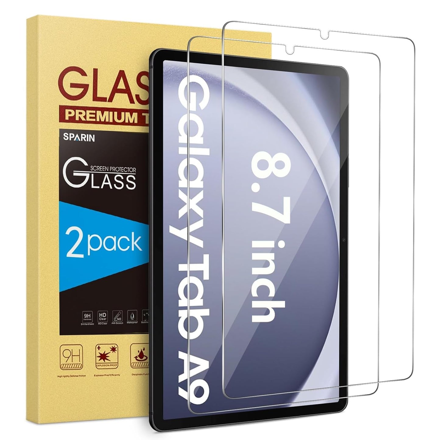 SPARIN 2 PACK SCREEN PROTECTOR B09HKX6HRB
