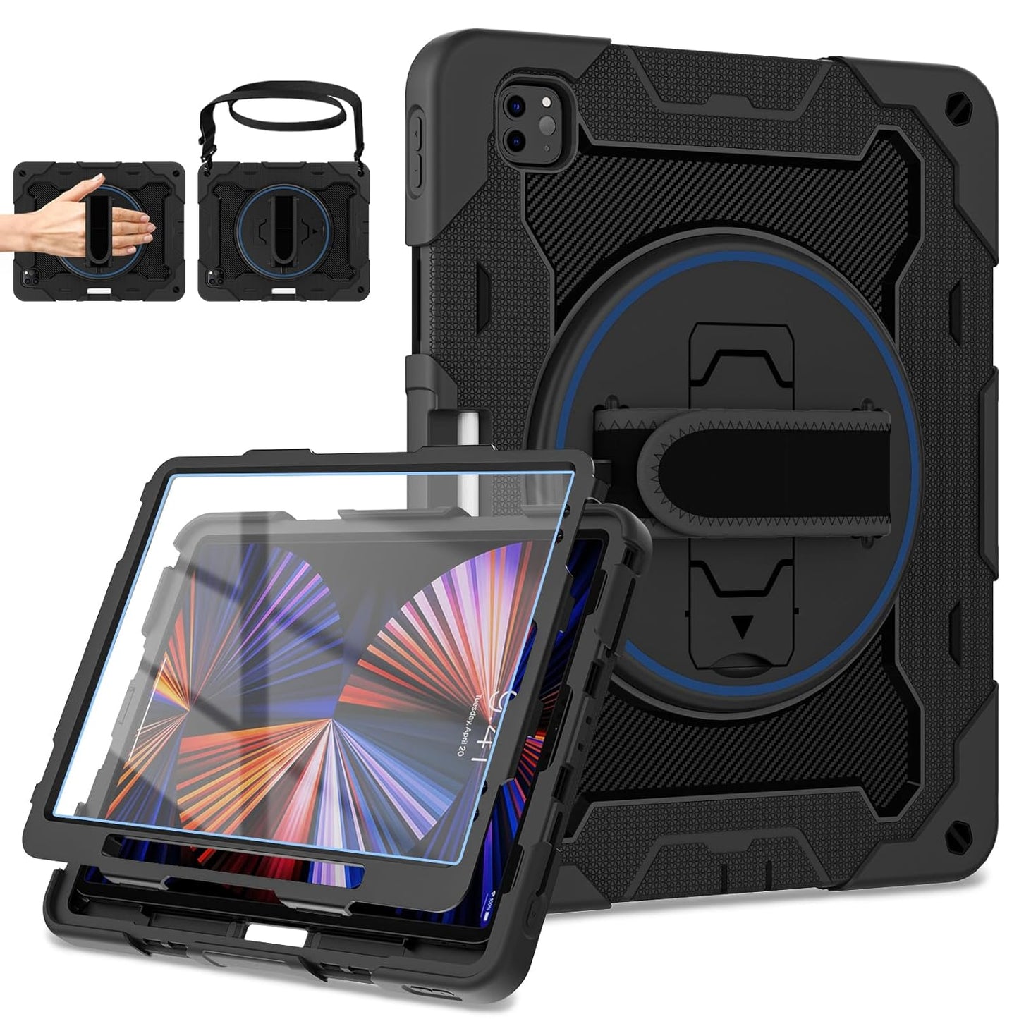 ROSROME RUGGED CASE IPAD 12.9 CASE