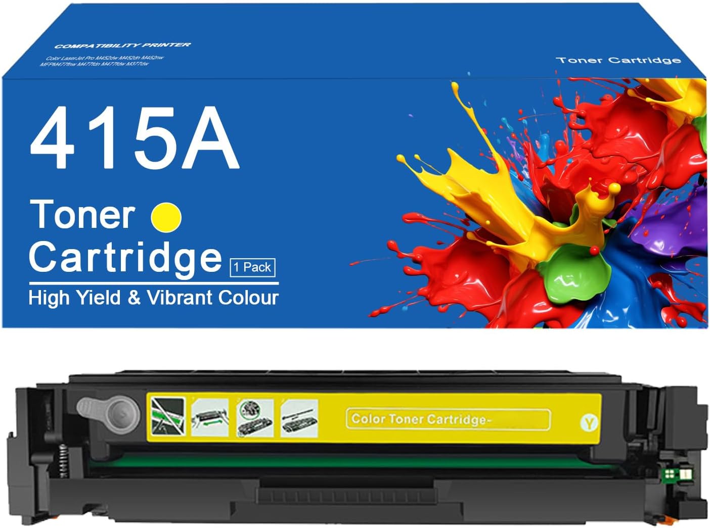 415A YELLOW TONER COMPAT W2032A 2,100 YIELD, K18644