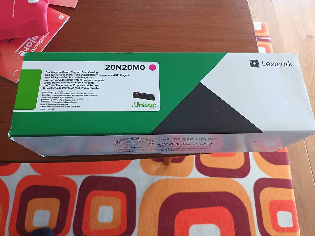 Lexmark 20N20M0 toner cartridge 1 pc(s) Magenta