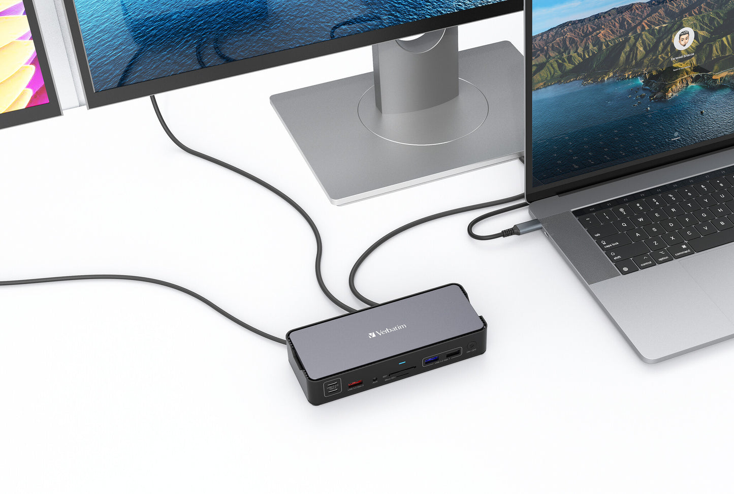 Verbatim CDS-15 Wired USB 3.2 Gen 1 (3.1 Gen 1) Type-C Black, Grey