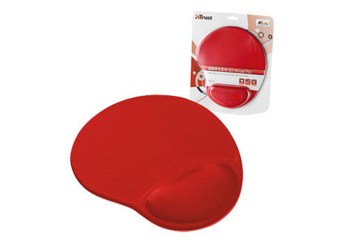Trust Bigfoot Gel Mouse Pad Red