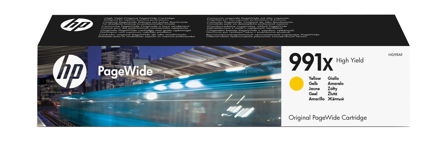 HP 991X High Yield Yellow Original PageWide Cartridge