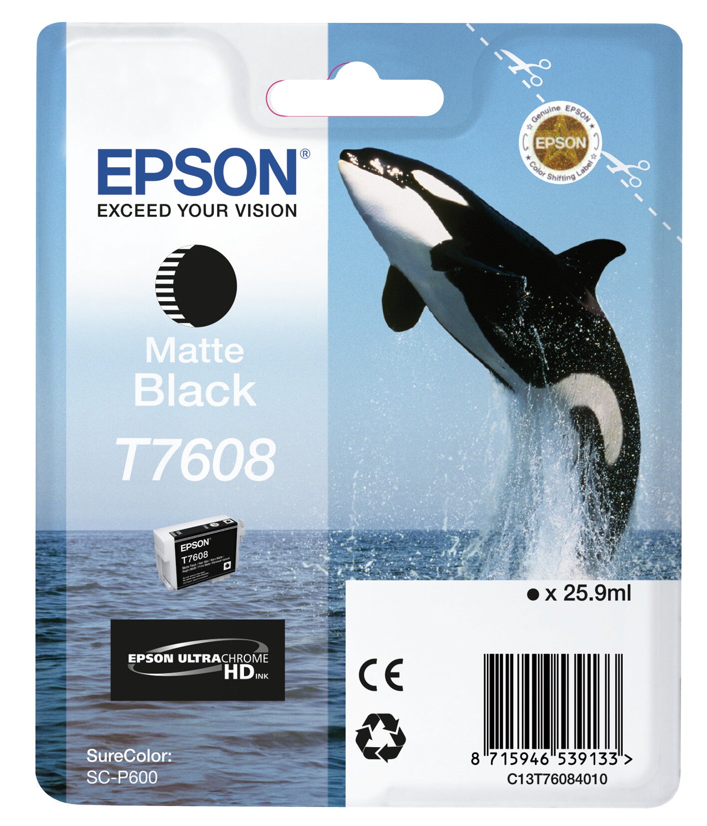 Epson T7608 Matte Black