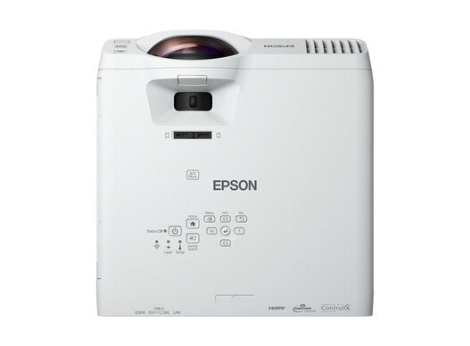 Epson V11HA76080 data projector Short throw projector 4000 ANSI lumens 3LCD WXGA (1200x800) 3D White