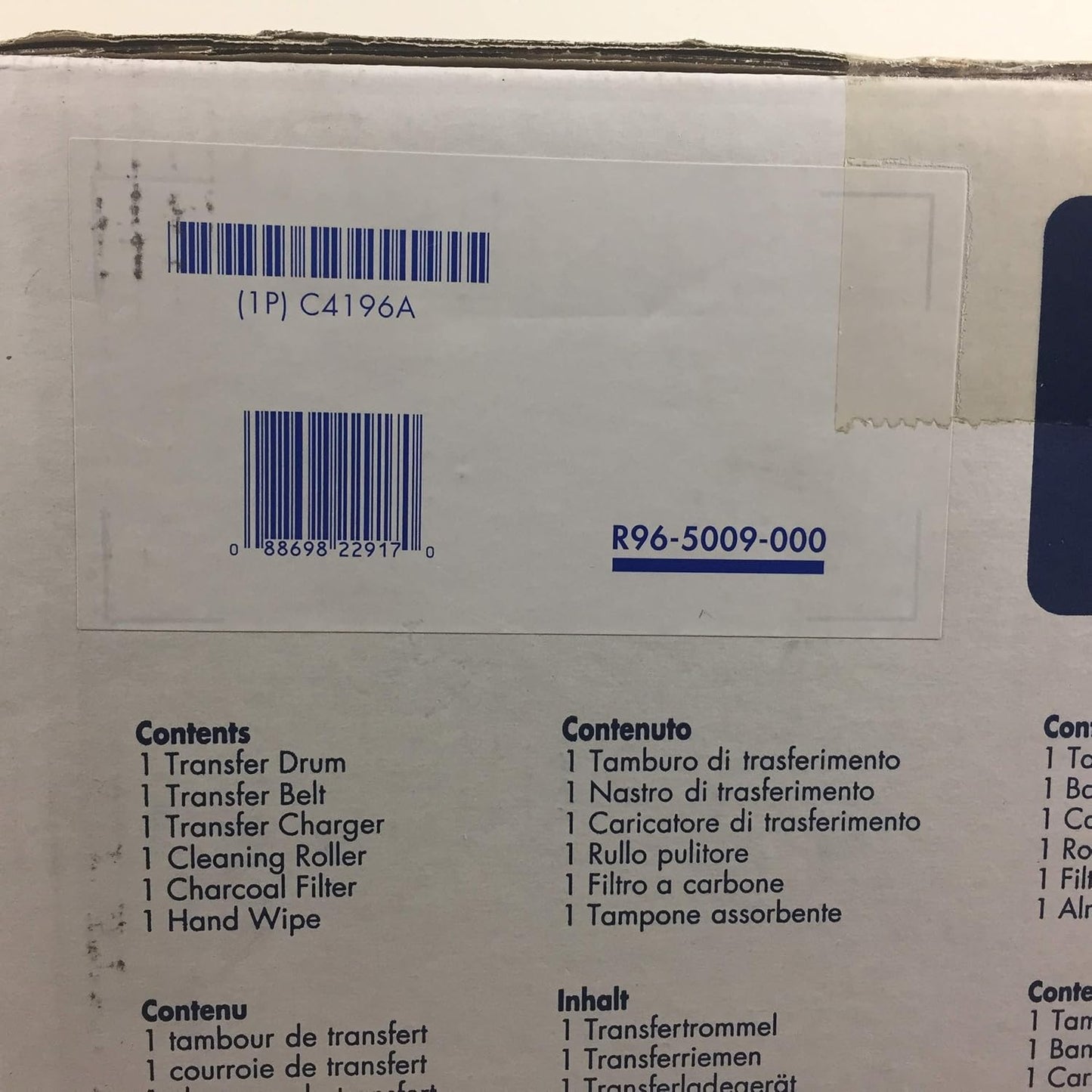 HP C4196A printer kit Transfer kit
