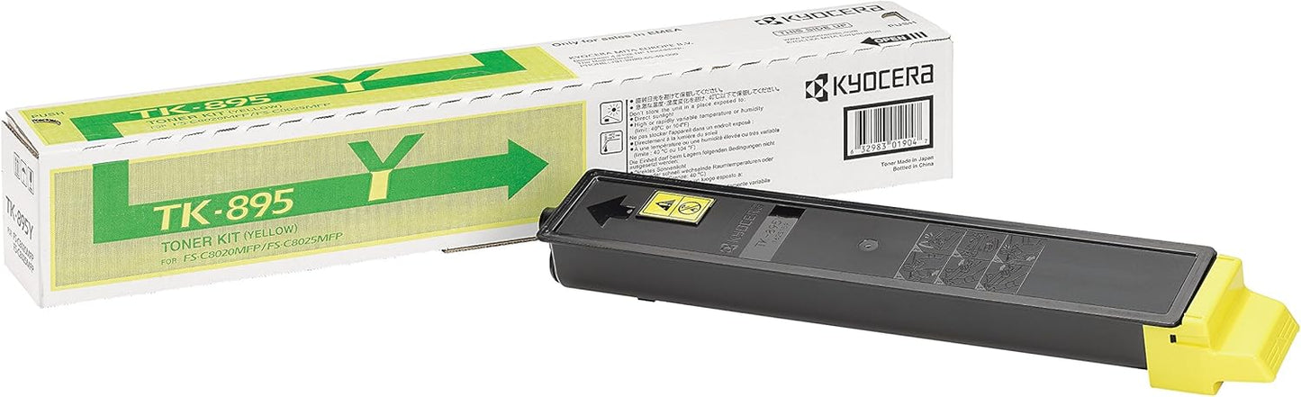 KYOCERA TK-895Y toner cartridge 1 pc(s) Original Yellow