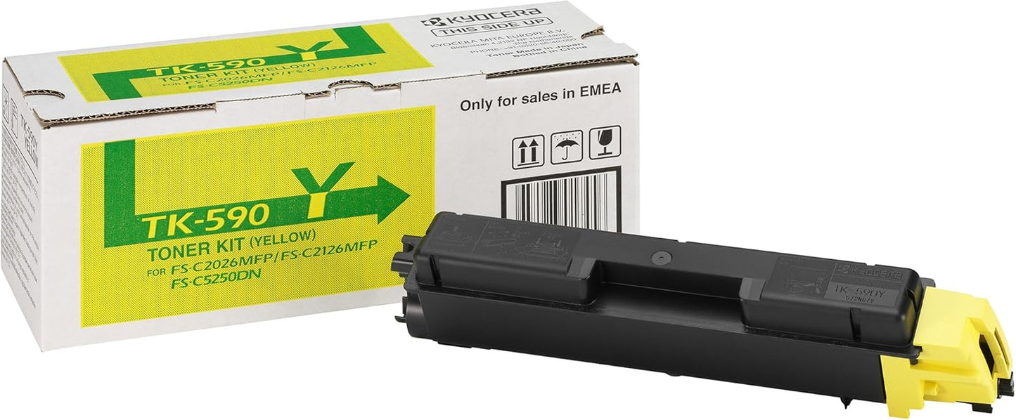 KYOCERA TK-590Y toner cartridge 1 pc(s) Original Yellow