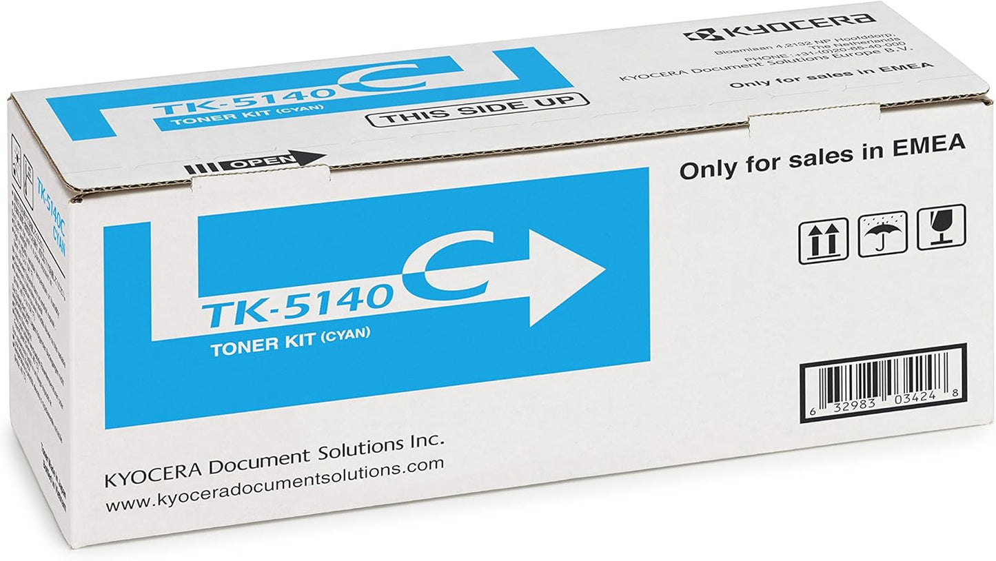 KYOCERA TK-5140C toner cartridge 1 pc(s) Original Cyan