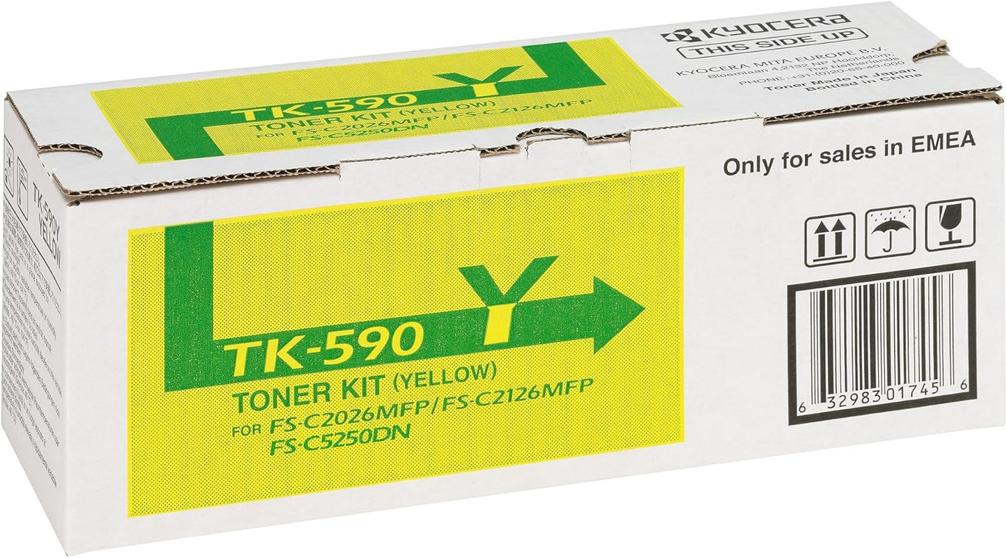 KYOCERA TK-590Y toner cartridge 1 pc(s) Original Yellow
