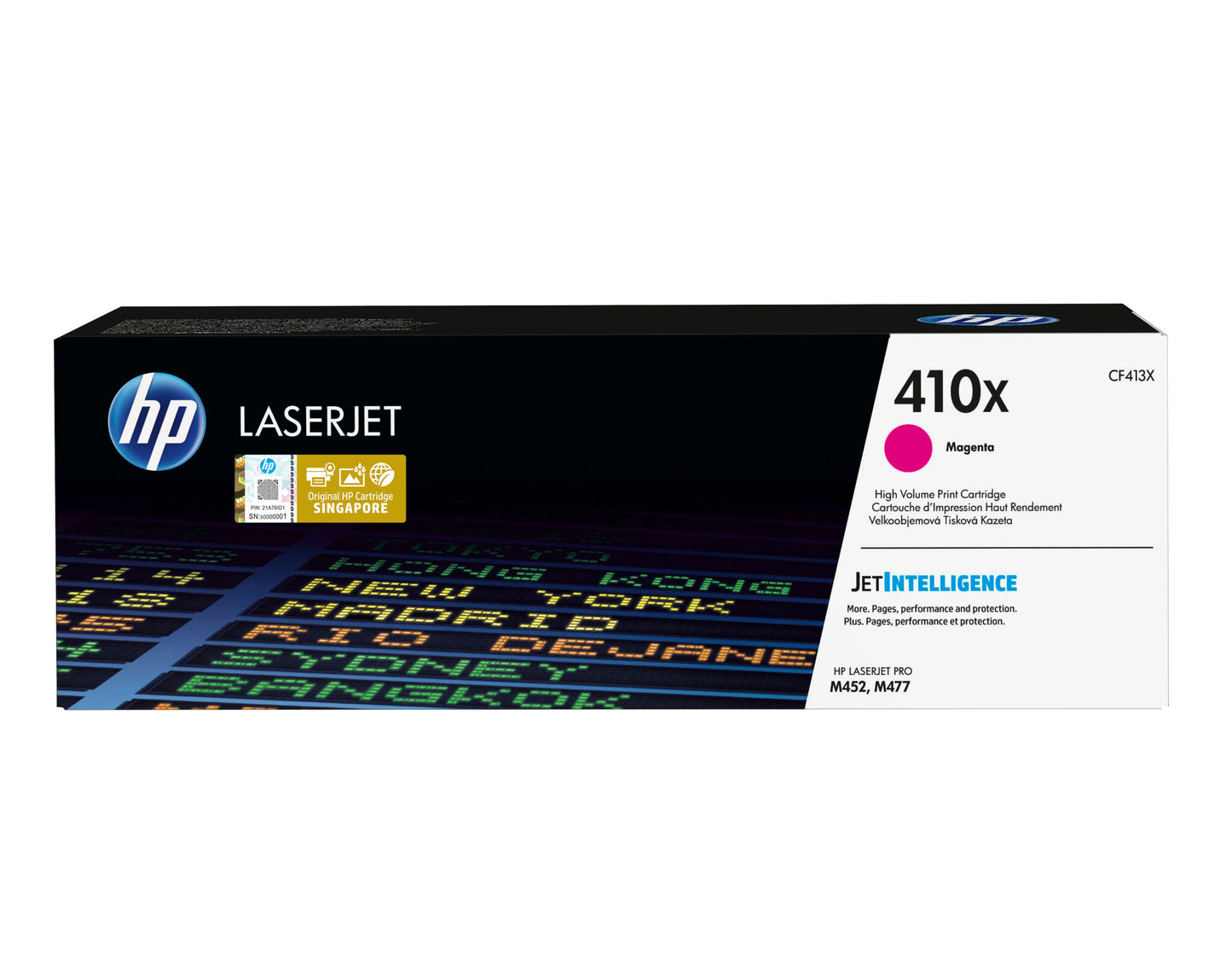 HP 410X High Yield Magenta Original LaserJet Toner Cartridge
