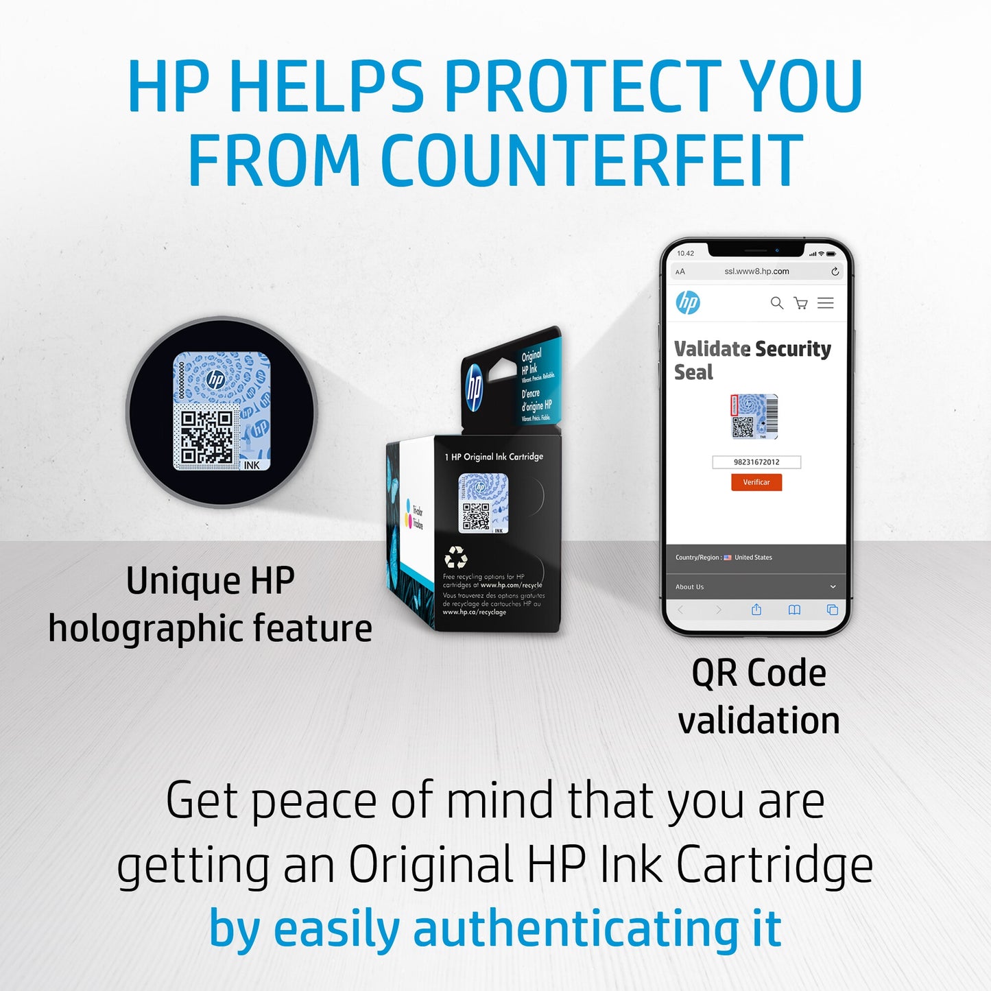 HP 901 Tri-color Original Ink Cartridge