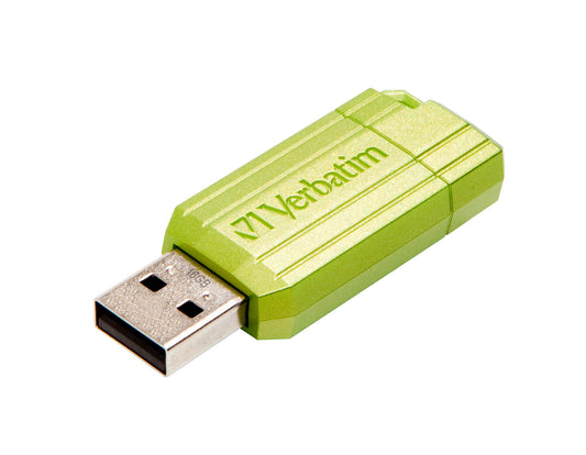 Verbatim PinStripe - USB Drive 16 GB - Eucalyptus Green