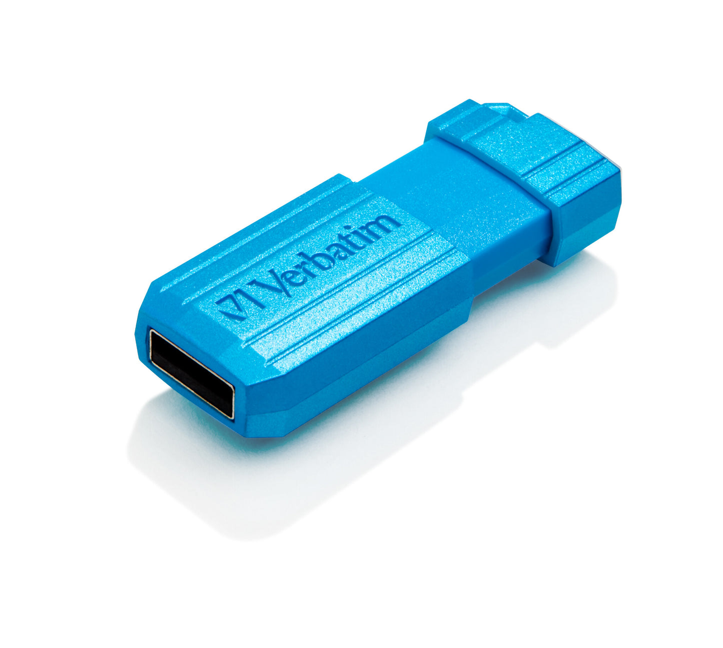 Verbatim PinStripe - USB Drive 16 GB - Caribbean Bluee