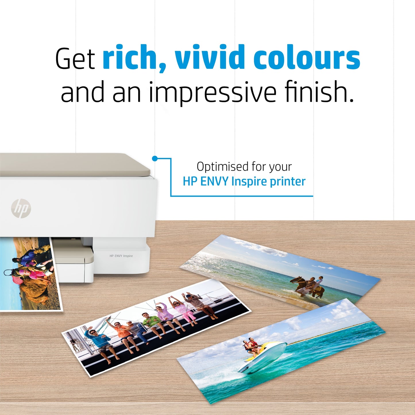 HP Advanced Photo Paper Glossy 65 lb 4 x 12 in. (101 x 305 mm) 10 sheets