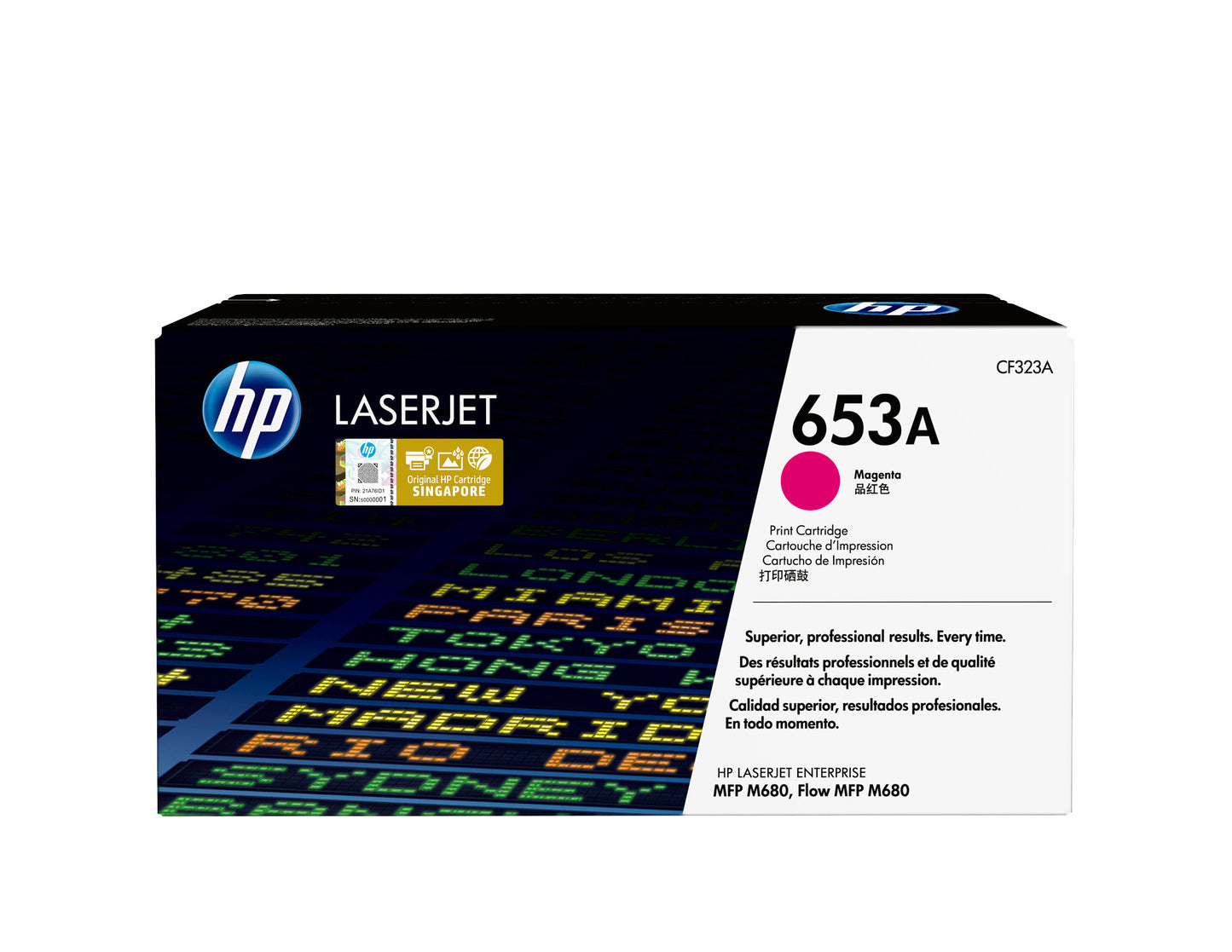 HP 653A Magenta Original LaserJet Toner Cartridge