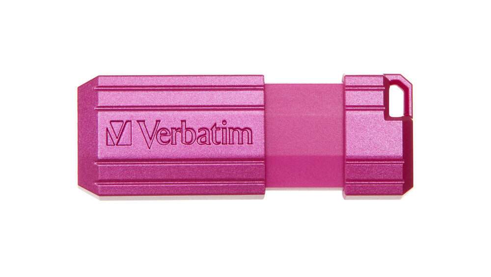 Verbatim PinStripe - USB Drive 16 GB - Hot Pink