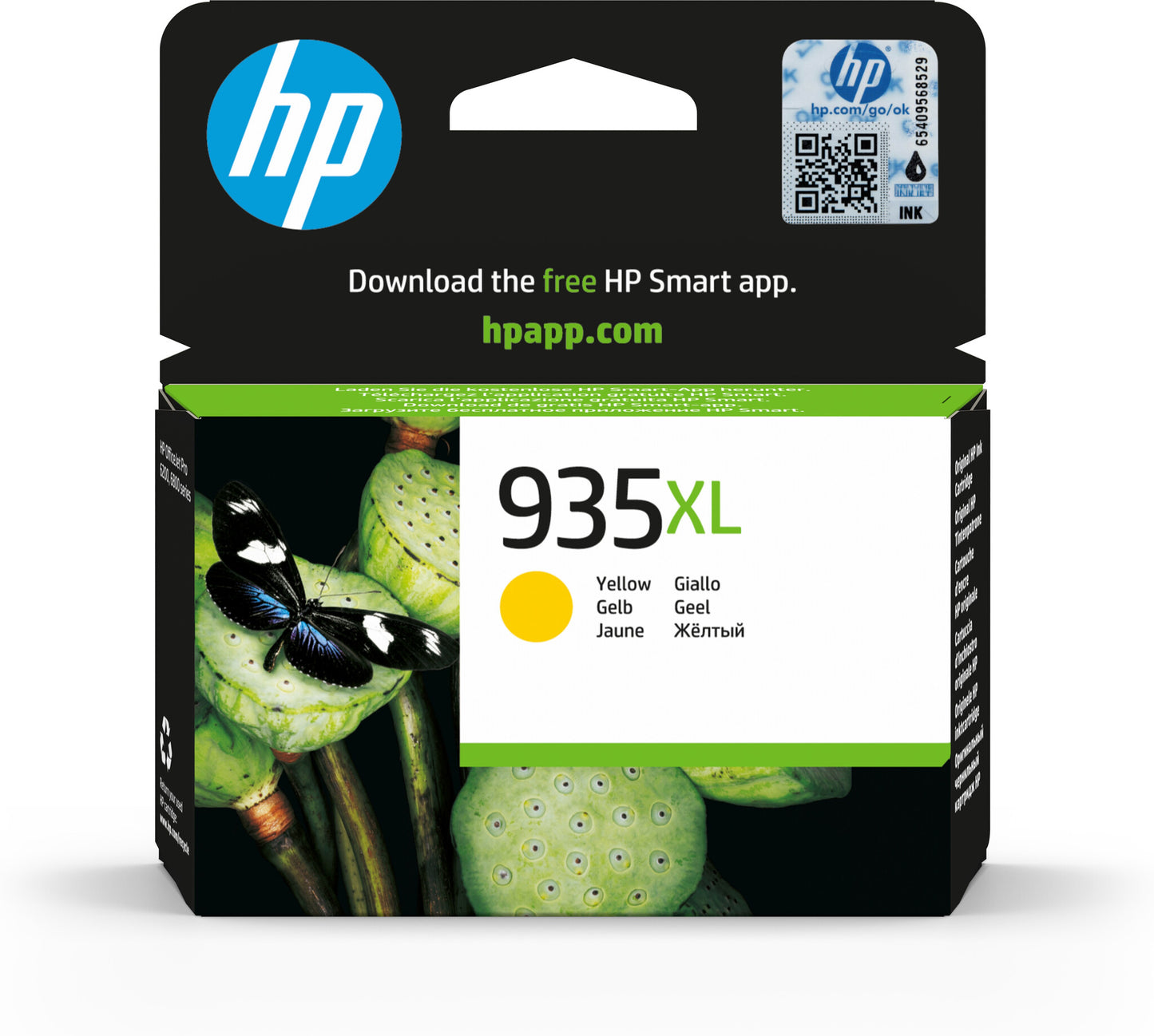 HP 935XL High Yield Yellow Original Ink Cartridge