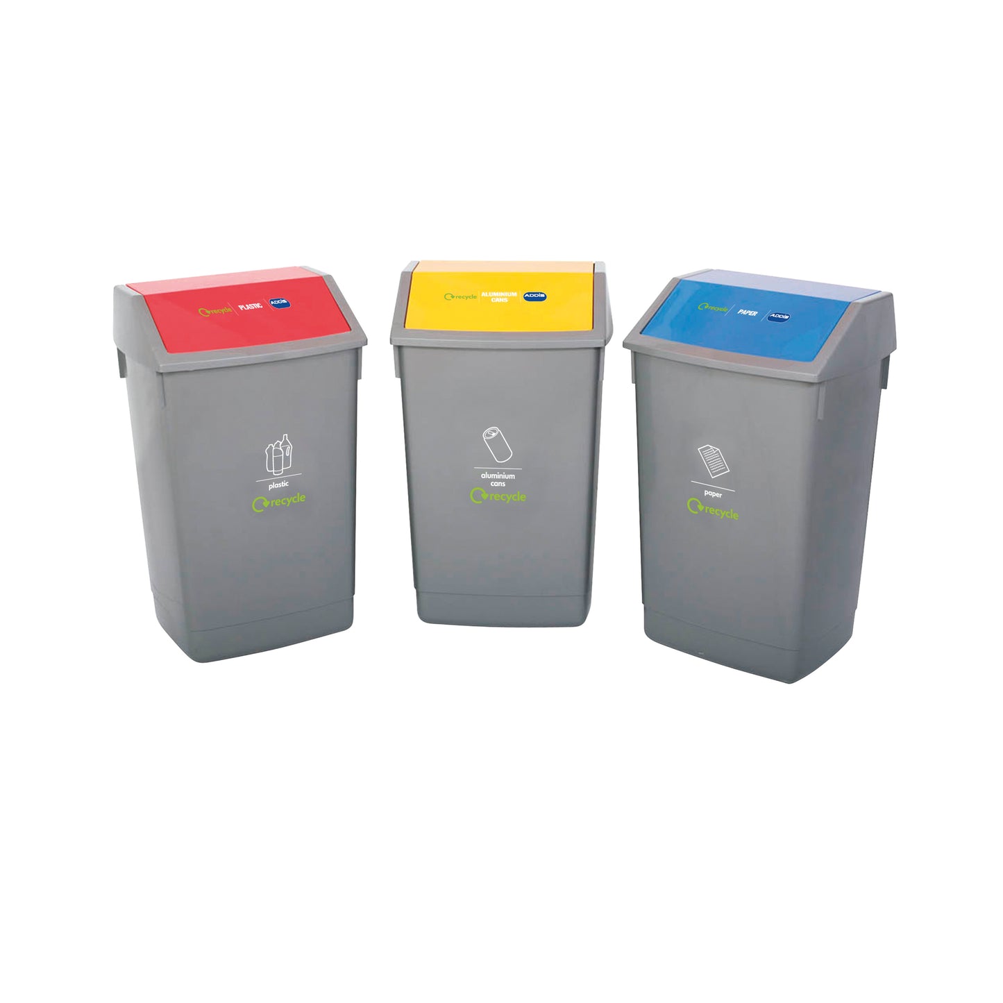 Addis Recycling Bin Kit (Pack of 3) 505575/505574
