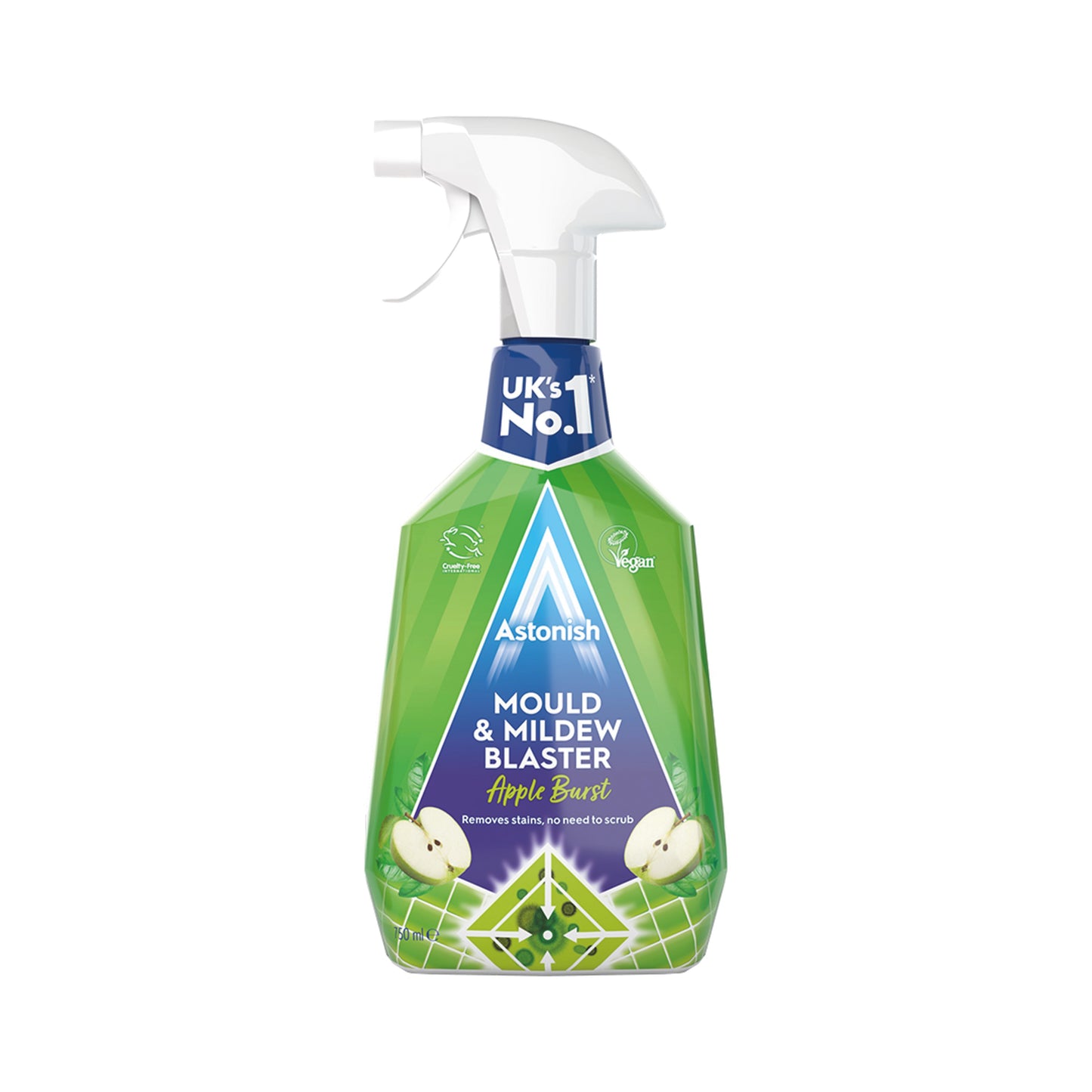 Astonish Mould and Mildew Remover Apple Burst 750ml (Pack of 12) AST09955