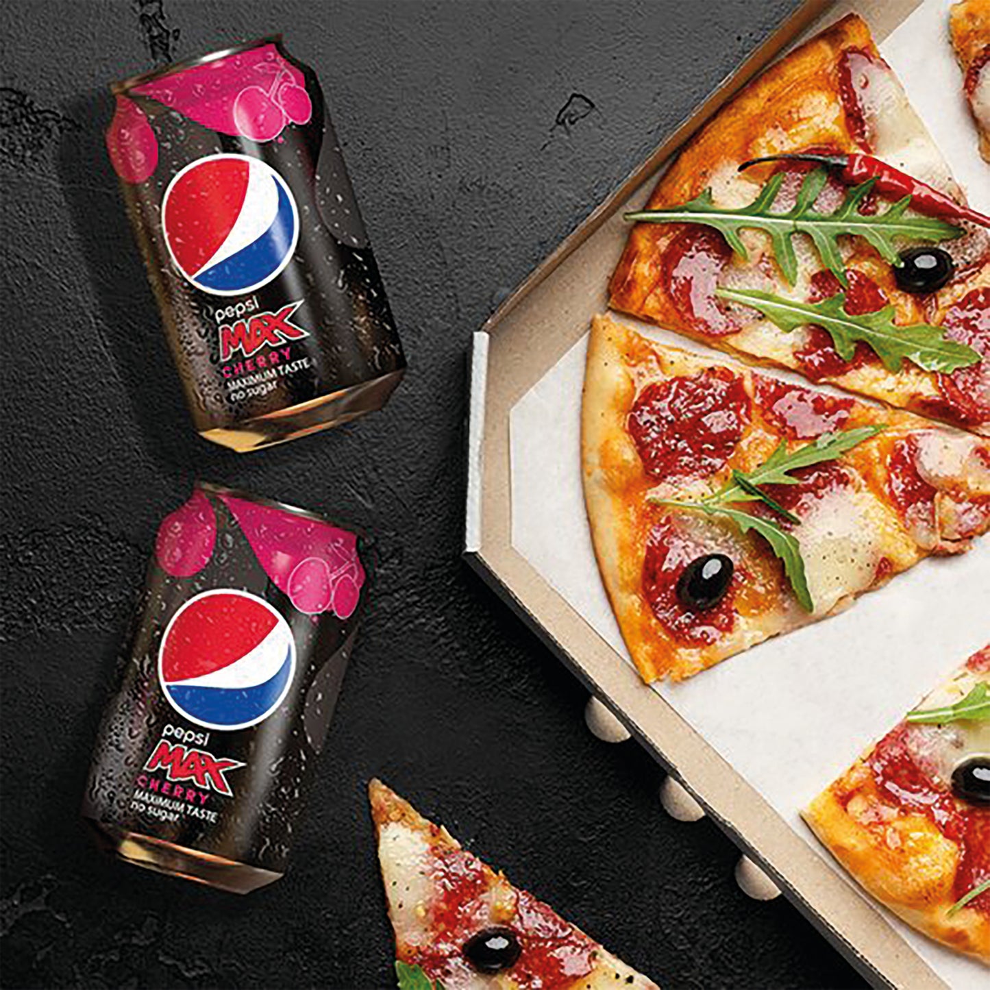 Pepsi Max Cherry Cans 330ml (Pack of 24) 402112