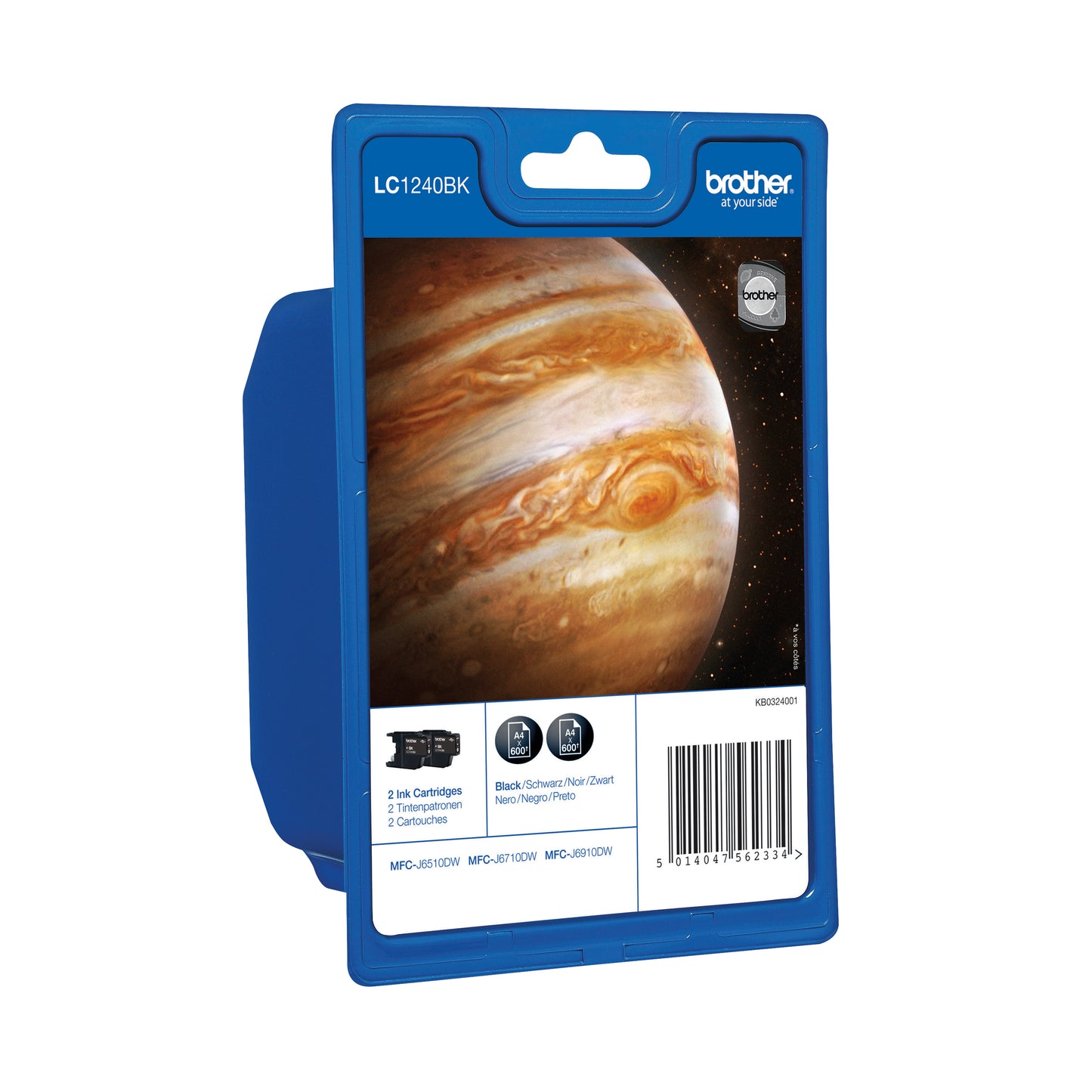 Brother Ink Cartridge Pack: Black x2