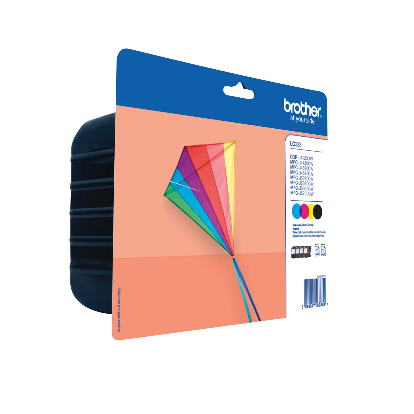 Brother Genuine LC223VALBP Ink Cartridge Multipack