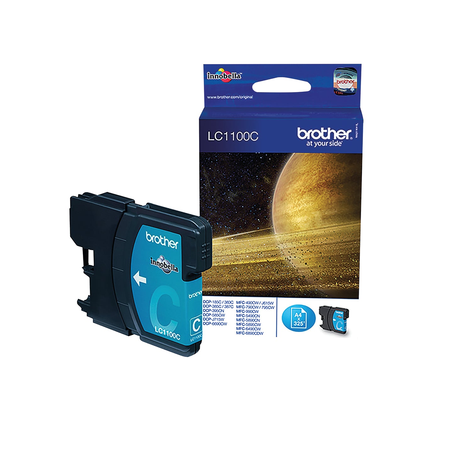 Brother LC1100C ink cartridge 1 pc(s) Original Cyan
