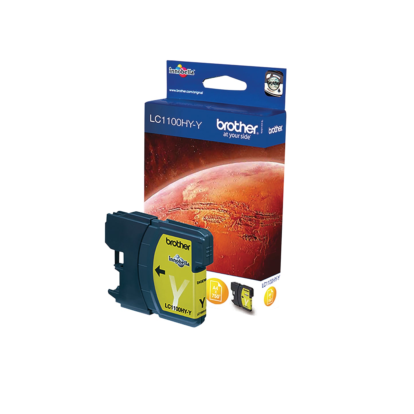 Brother LC1100HYY ink cartridge 1 pc(s) Original High (XL) Yield Yellow