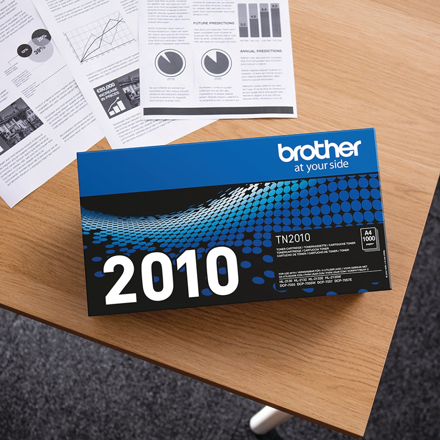 Brother TN-2010 toner cartridge 1 pc(s) Original Black