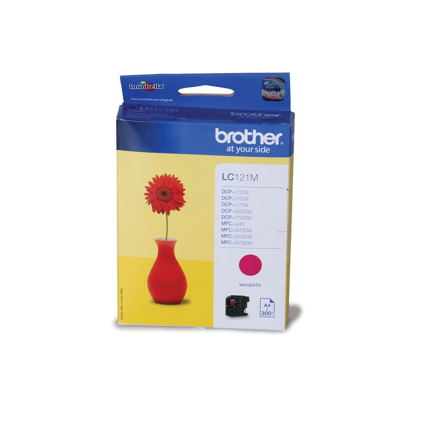Brother LC121M ink cartridge 1 pc(s) Original Magenta
