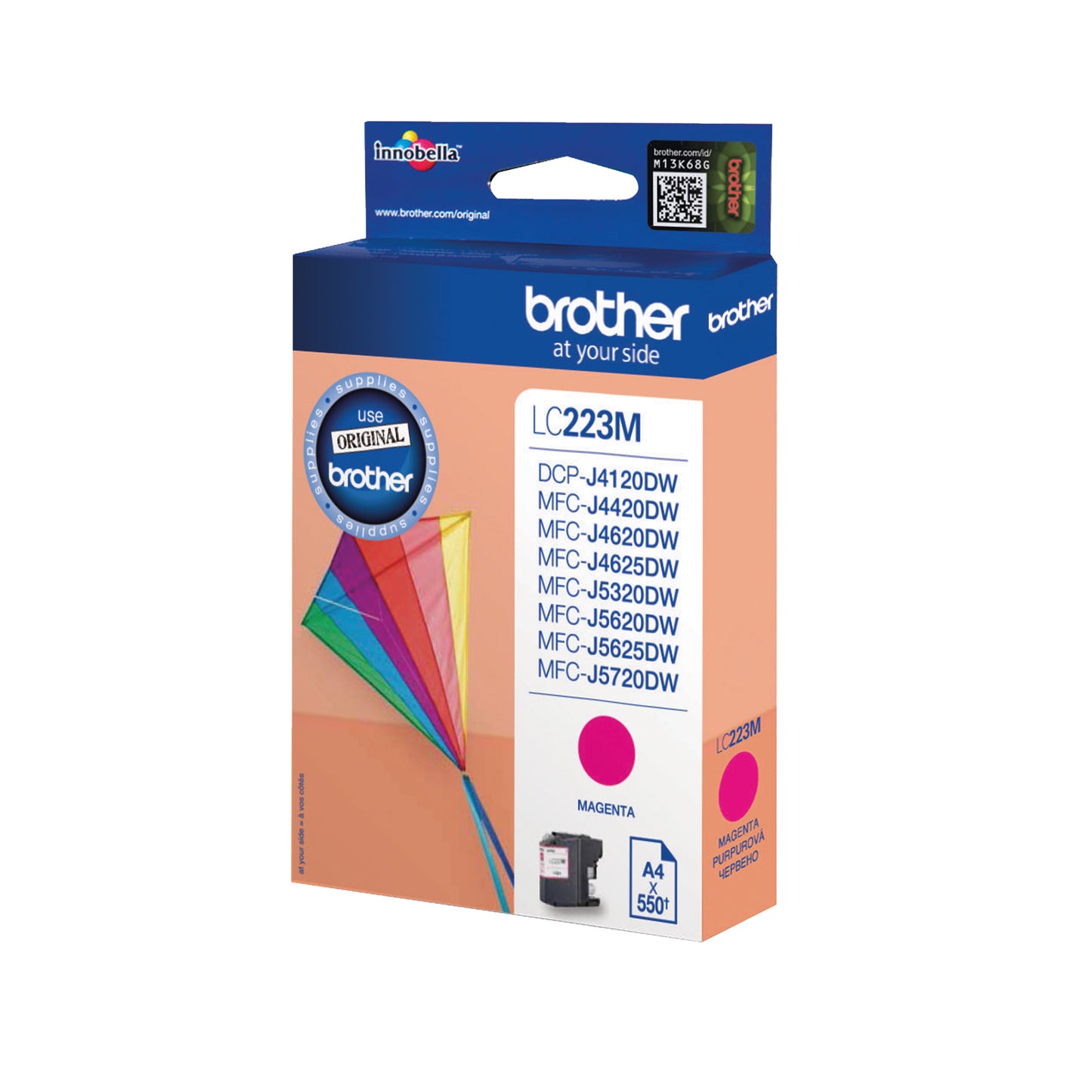 Brother LC223M ink cartridge 1 pc(s) Original Magenta