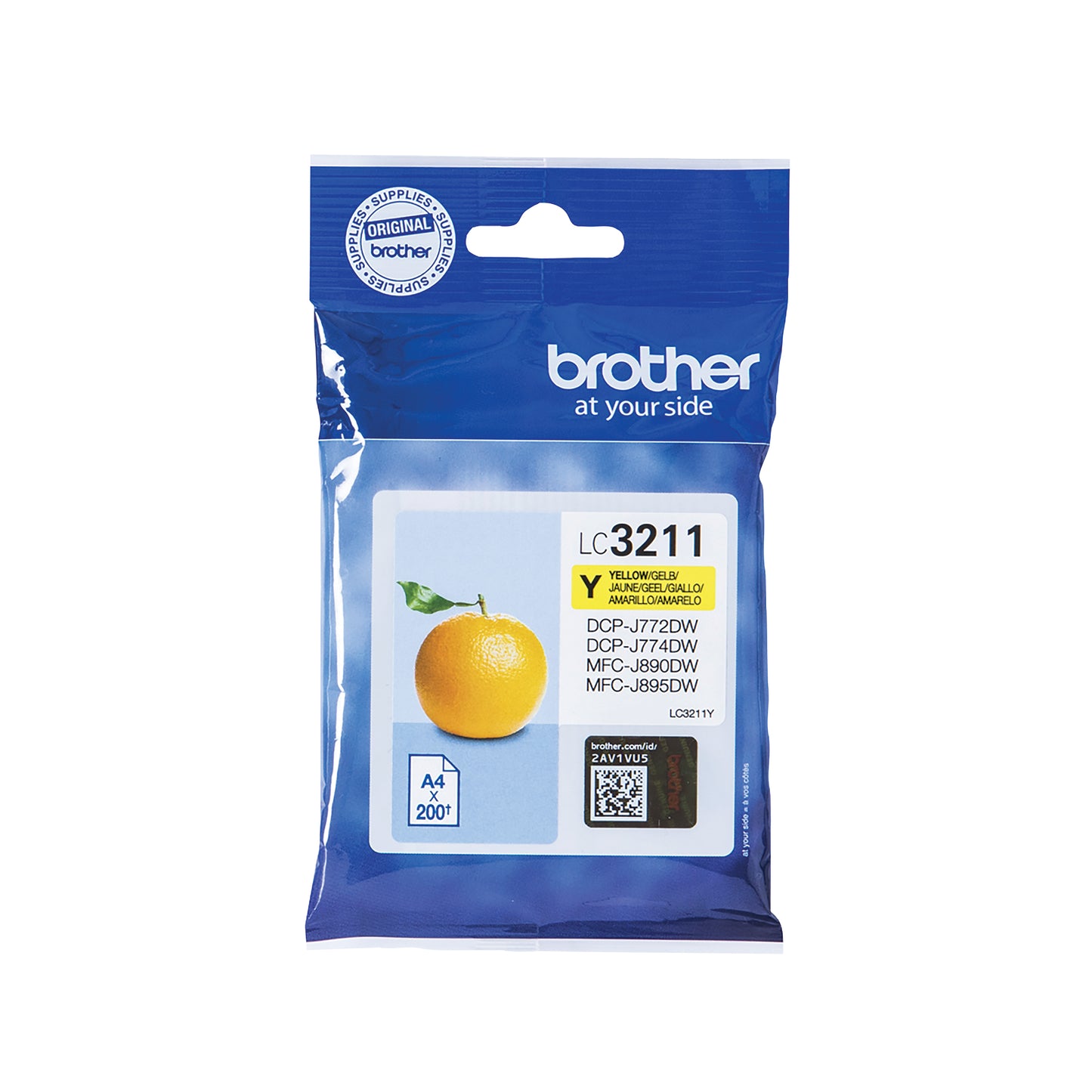 Brother LC3211Y ink cartridge 1 pc(s) Original Standard Yield Yellow