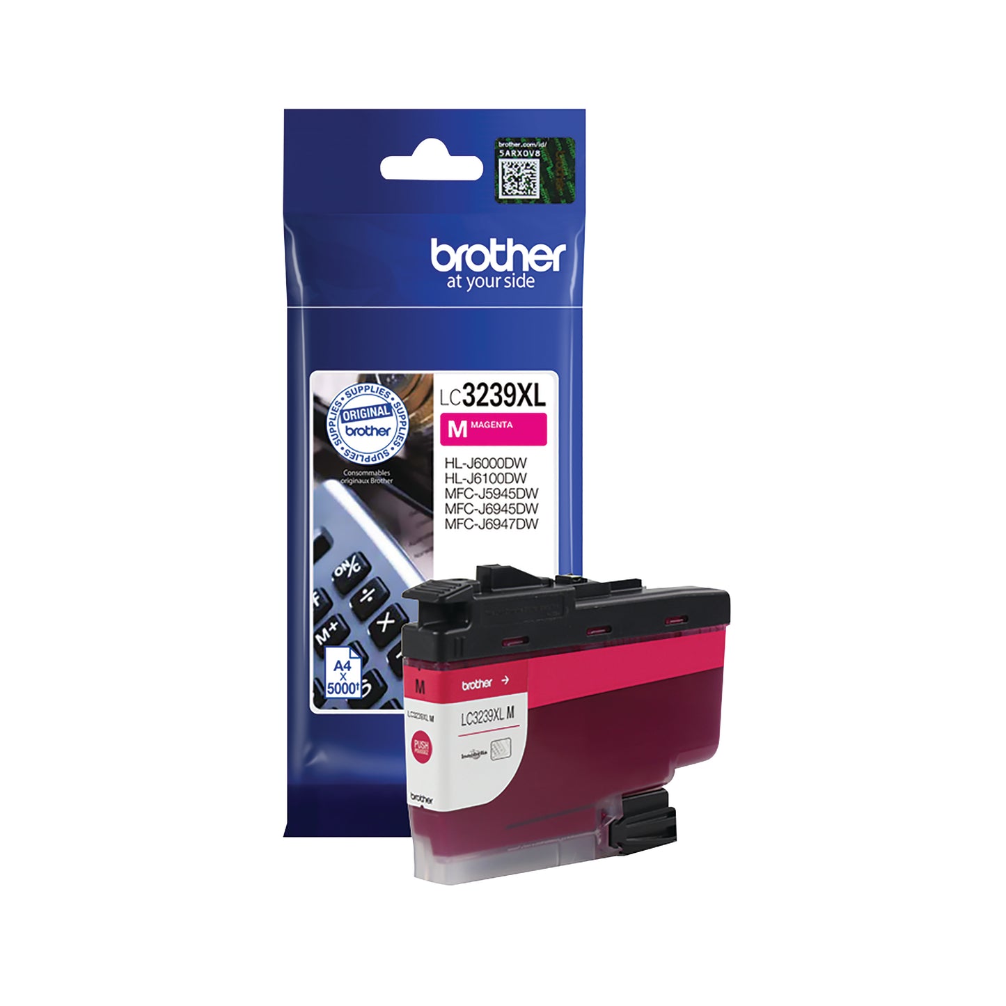 Brother LC3239XLM ink cartridge 1 pc(s) Original High (XL) Yield Magenta