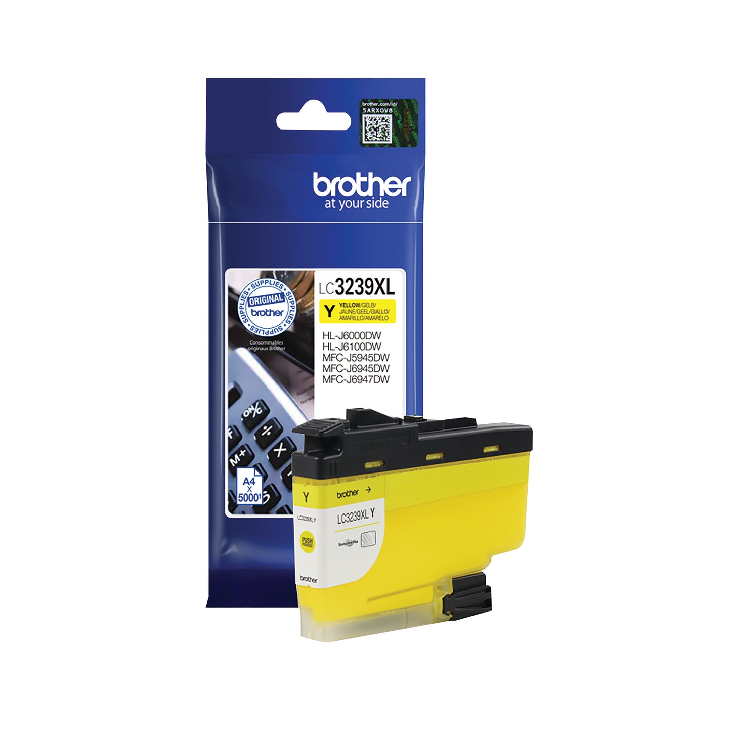 Brother LC-3239XLY ink cartridge 1 pc(s) Original High (XL) Yield Yellow