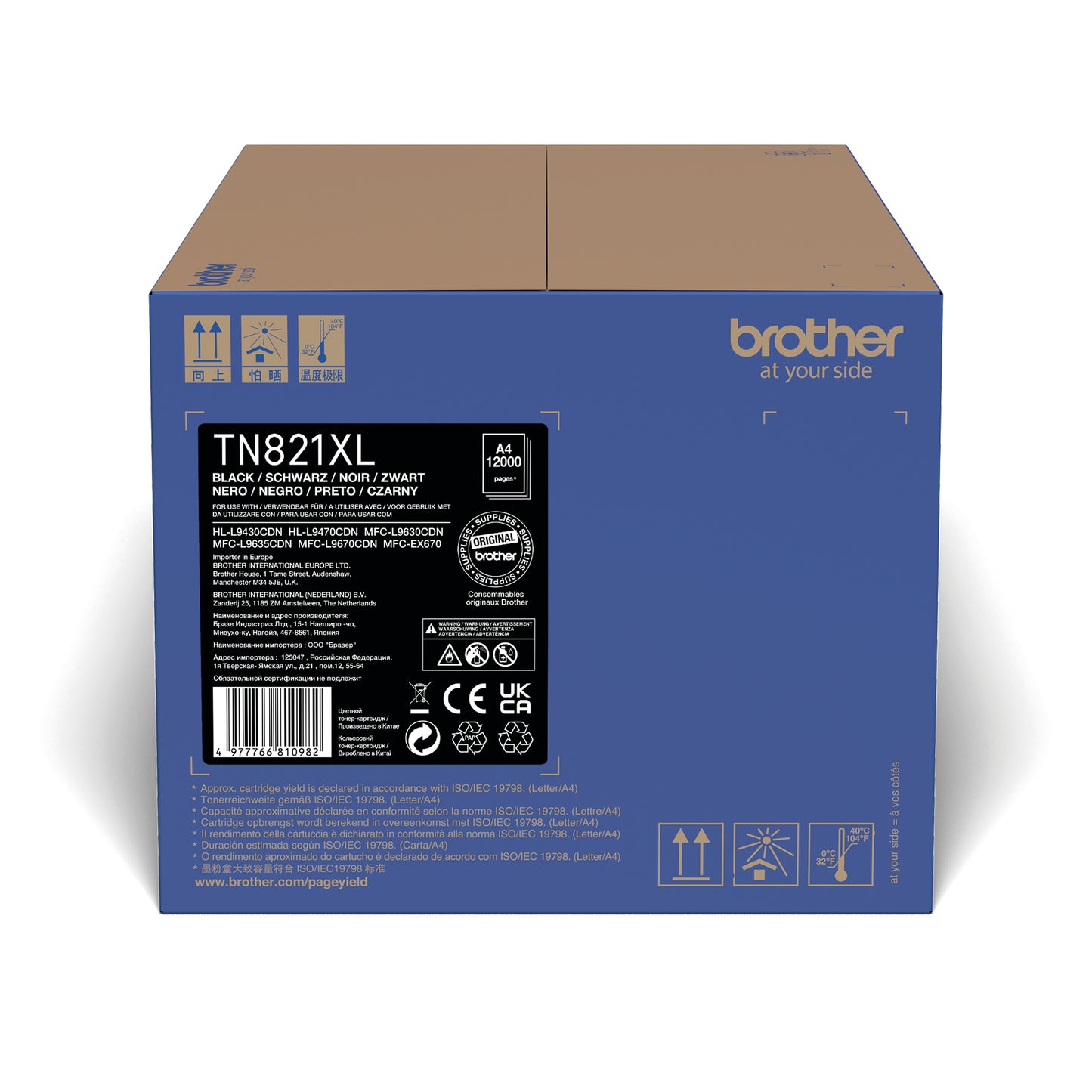 Brother TN-821XLBK toner cartridge 1 pc(s) Original Black