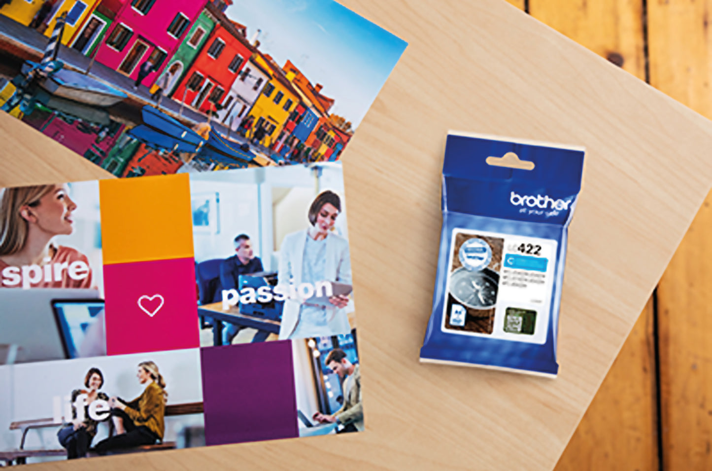 Brother LC422C ink cartridge 1 pc(s) Original Cyan