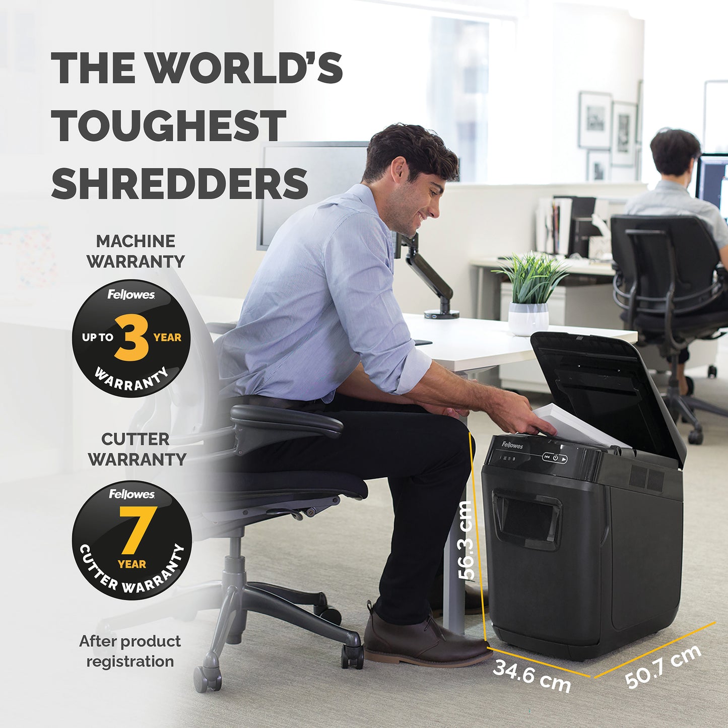 Fellowes Automax 200C Cross Square Cut Shredder 4652901