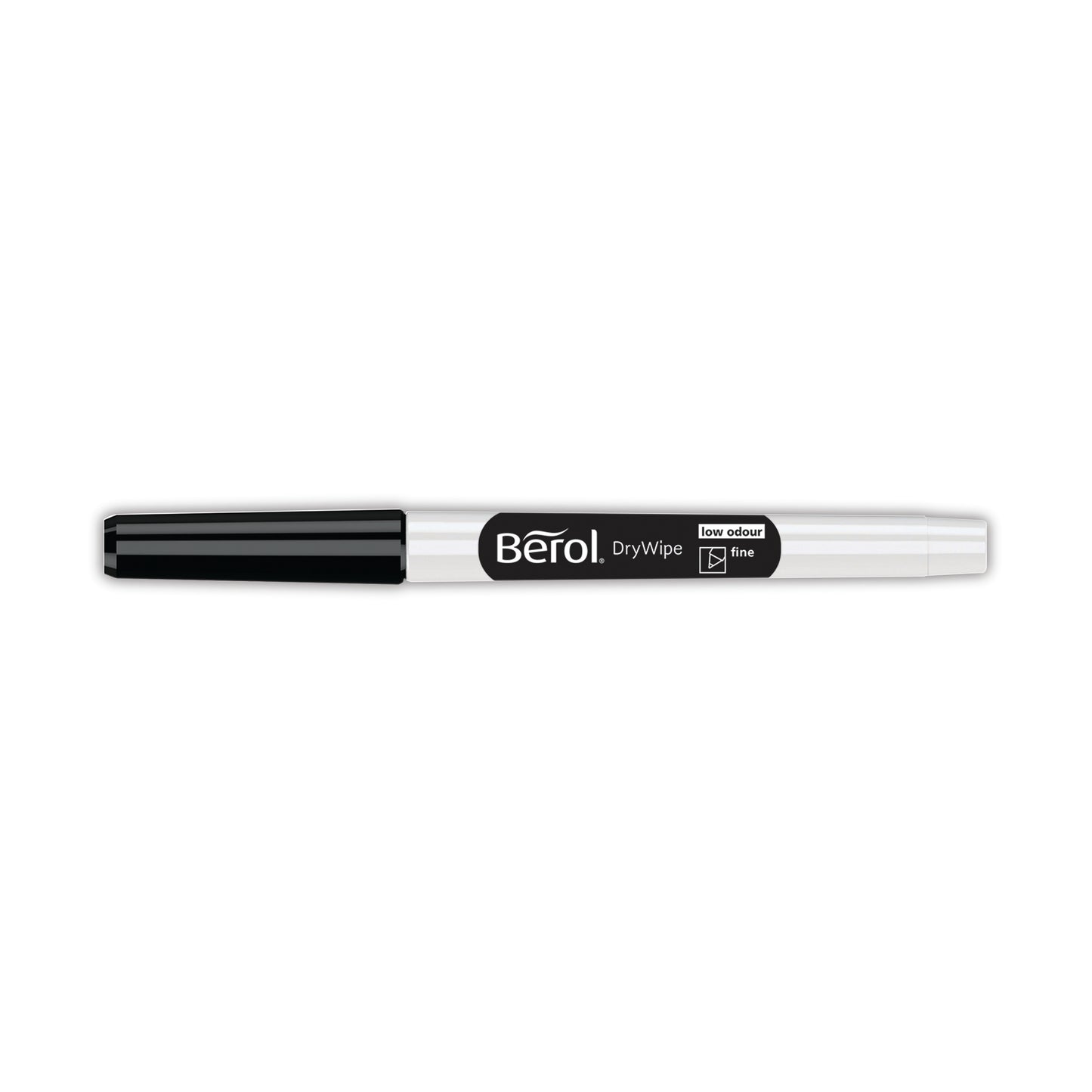 Berol Drywipe Pen Fine Black (Pack of 12) 1984901
