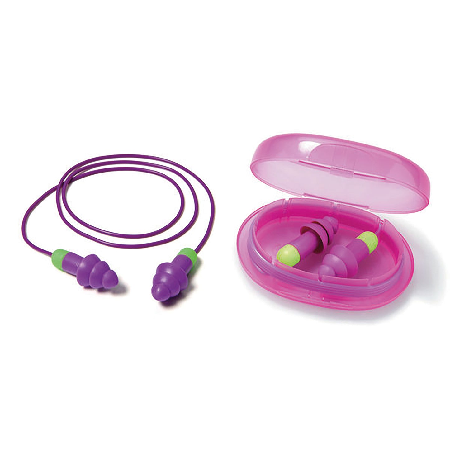 Moldex 6401 Rockets Corded Earplugs (Pack of 50) Pink/Green