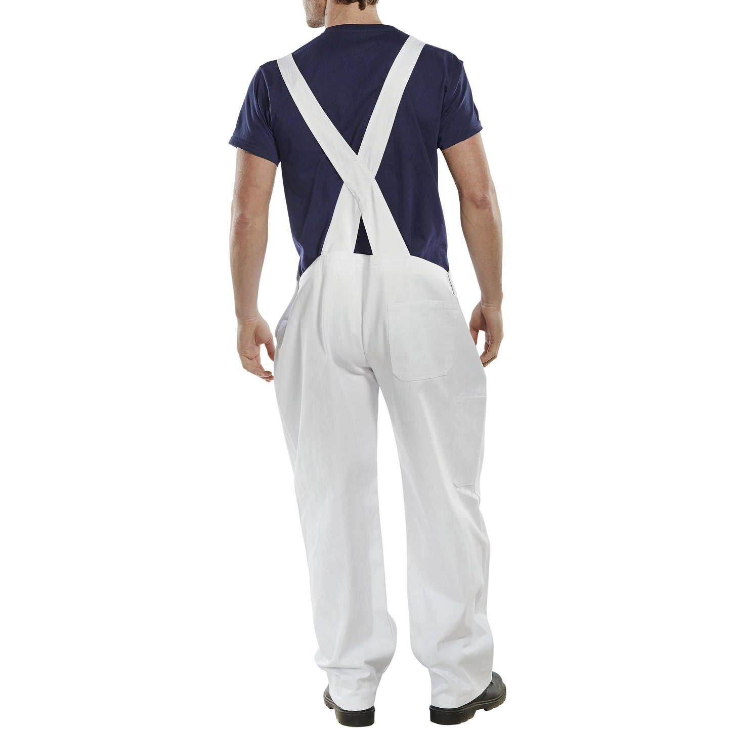 Beeswift Bib And Braces Cotton Drill White 38
