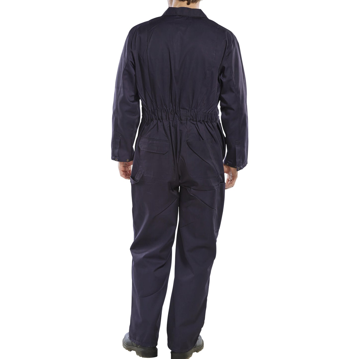 Beeswift Super Click Heavyweight Boilersuit Navy Blue 54