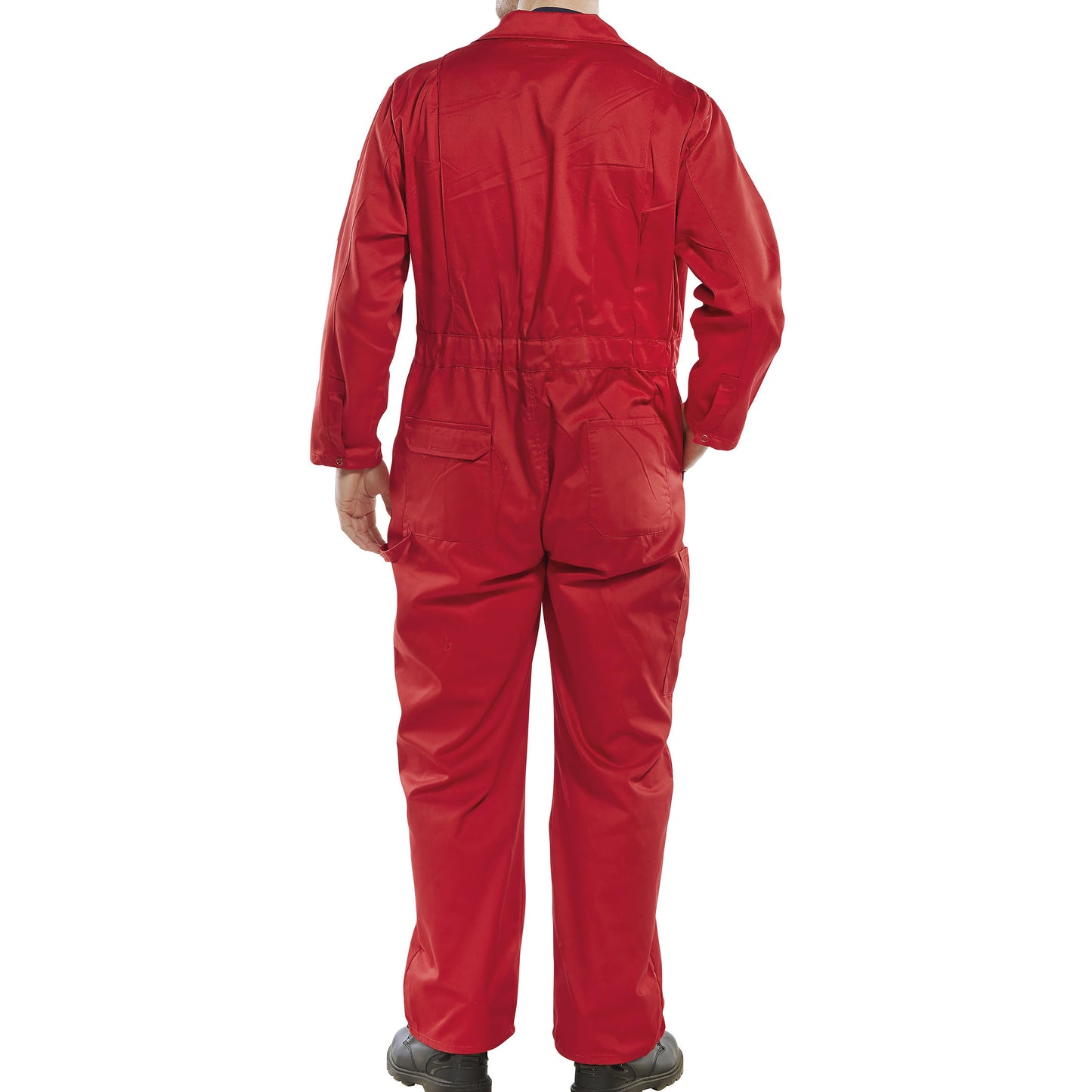 Beeswift Super Click Heavyweight Boilersuit Red 38
