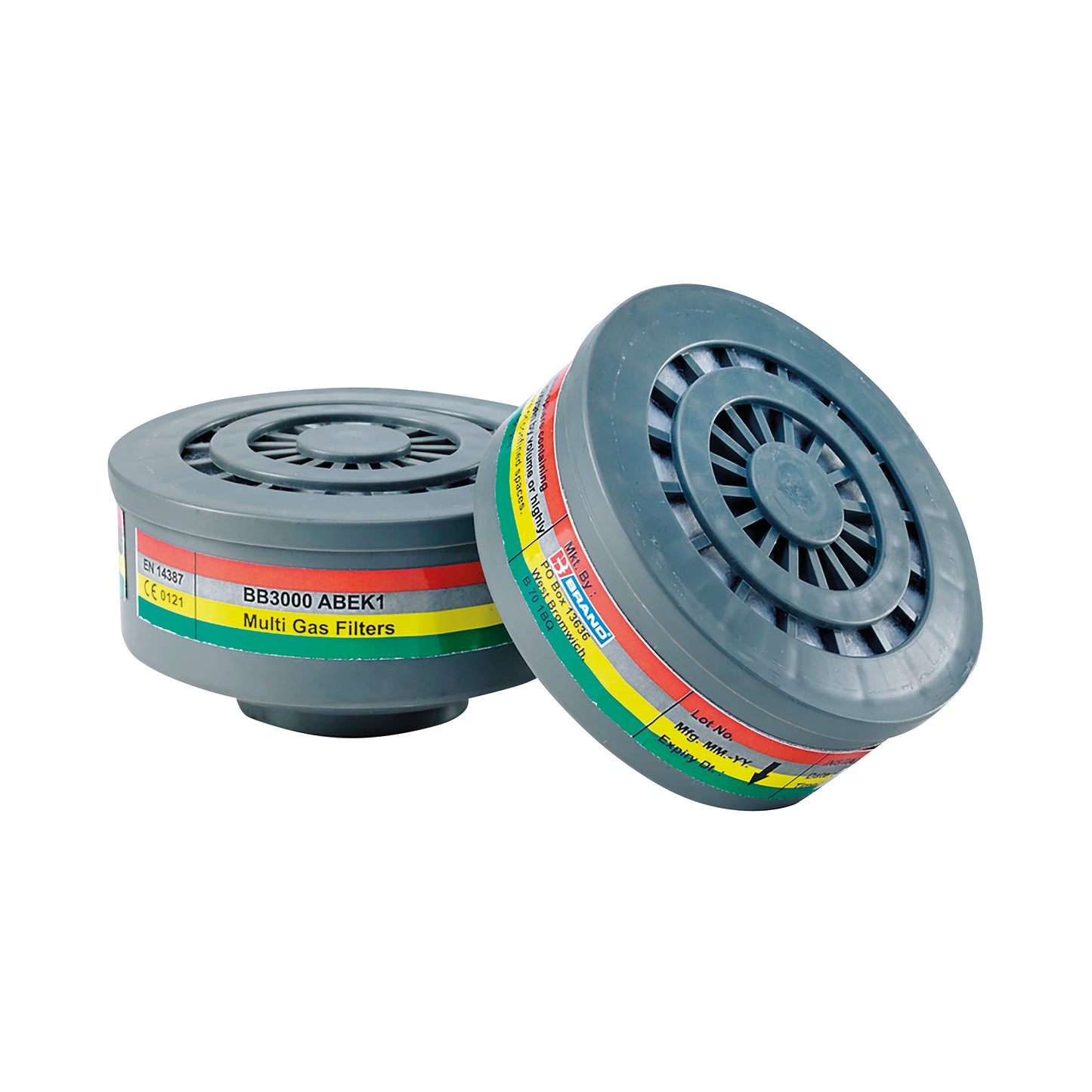 Beeswift ABEK1 Filters For BB3000 Respirator Range 1 Pair