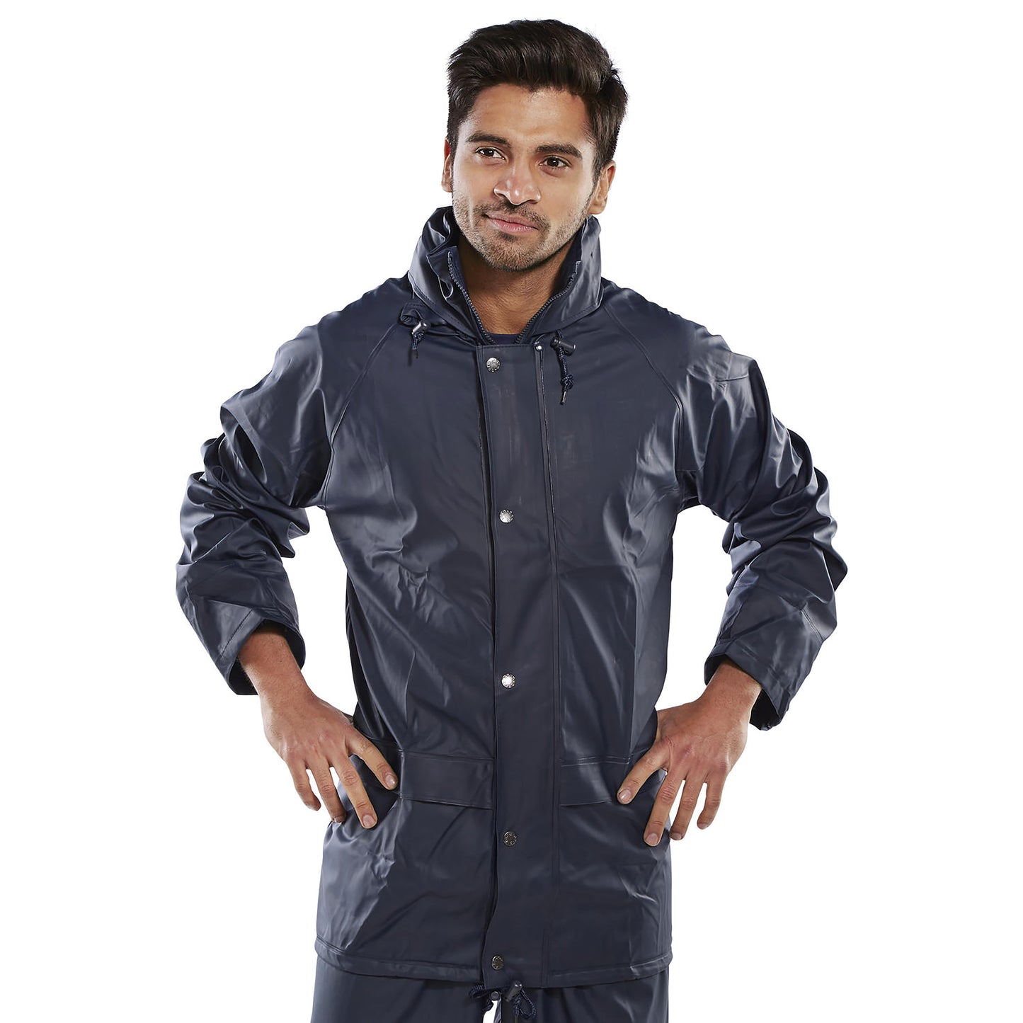 Beeswift Super B-Dri Weather Proof Jacket Navy Blue S