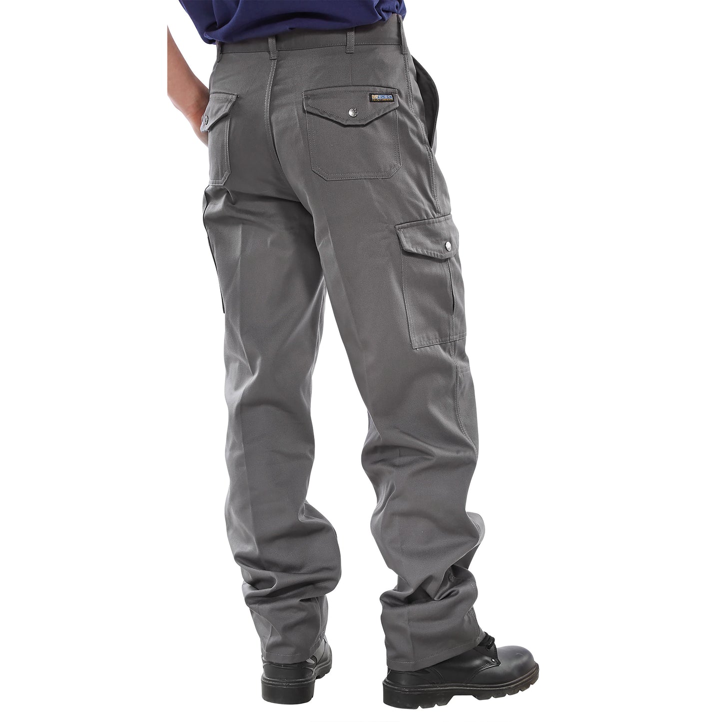 Beeswift Heavyweight Drivers Trousers Grey 36T