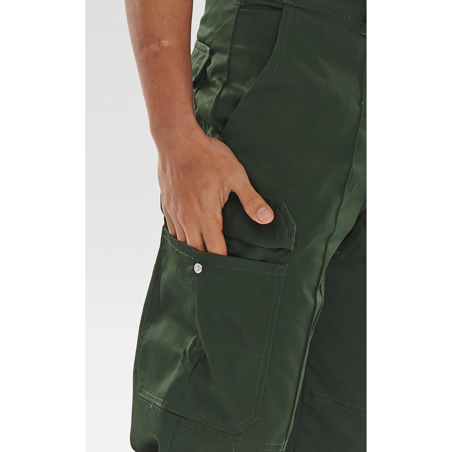 Beeswift Super Click Drivers Trousers Bottle Green 44