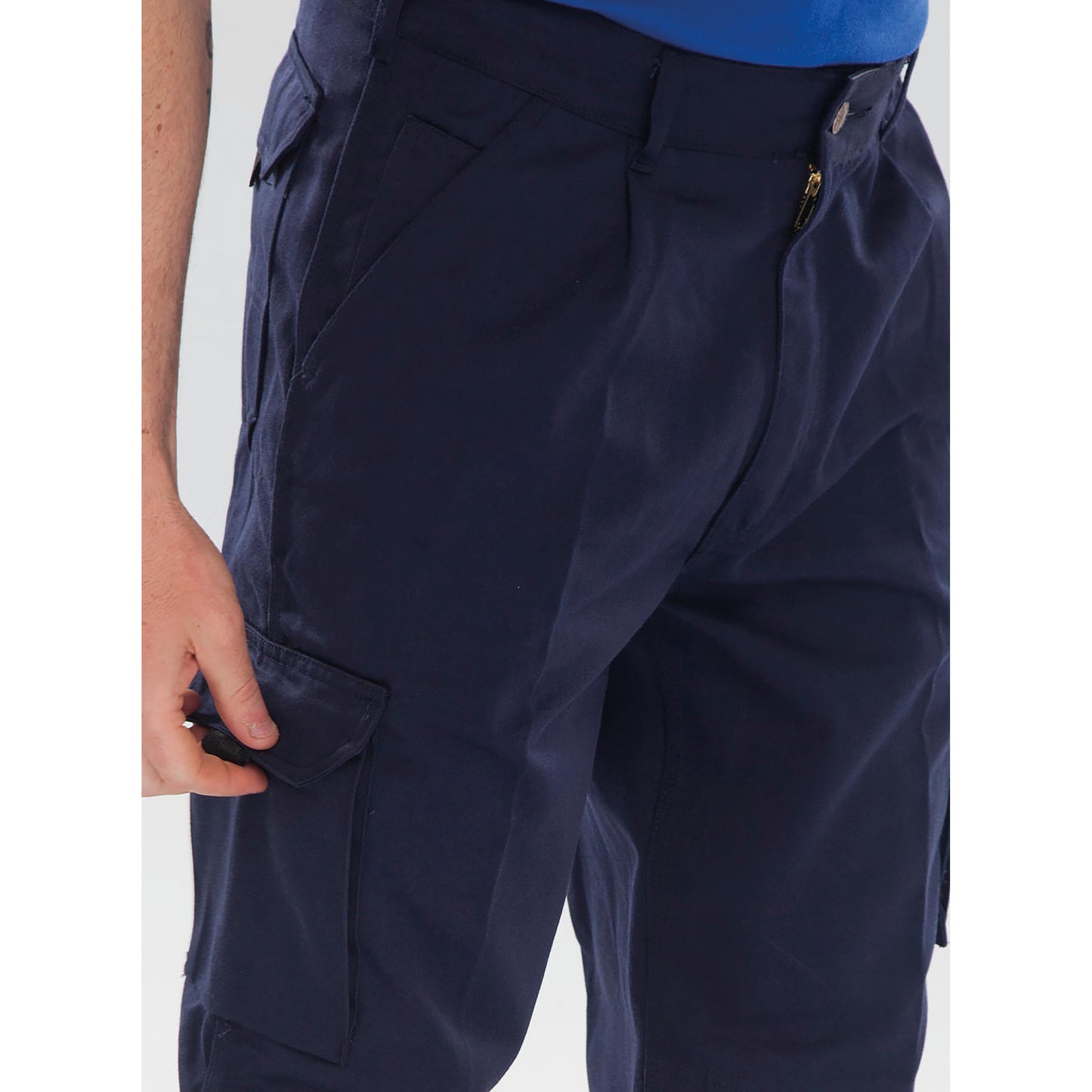 Beeswift Click Traders Newark Trousers Navy Blue 38