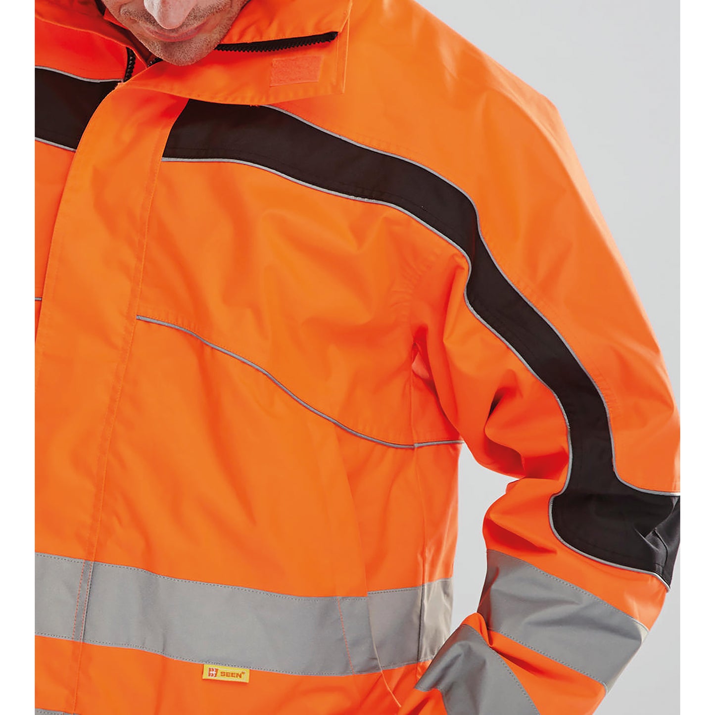 Beeswift Eton High Visibility Breathable EN471 Jacket Orange 6XL